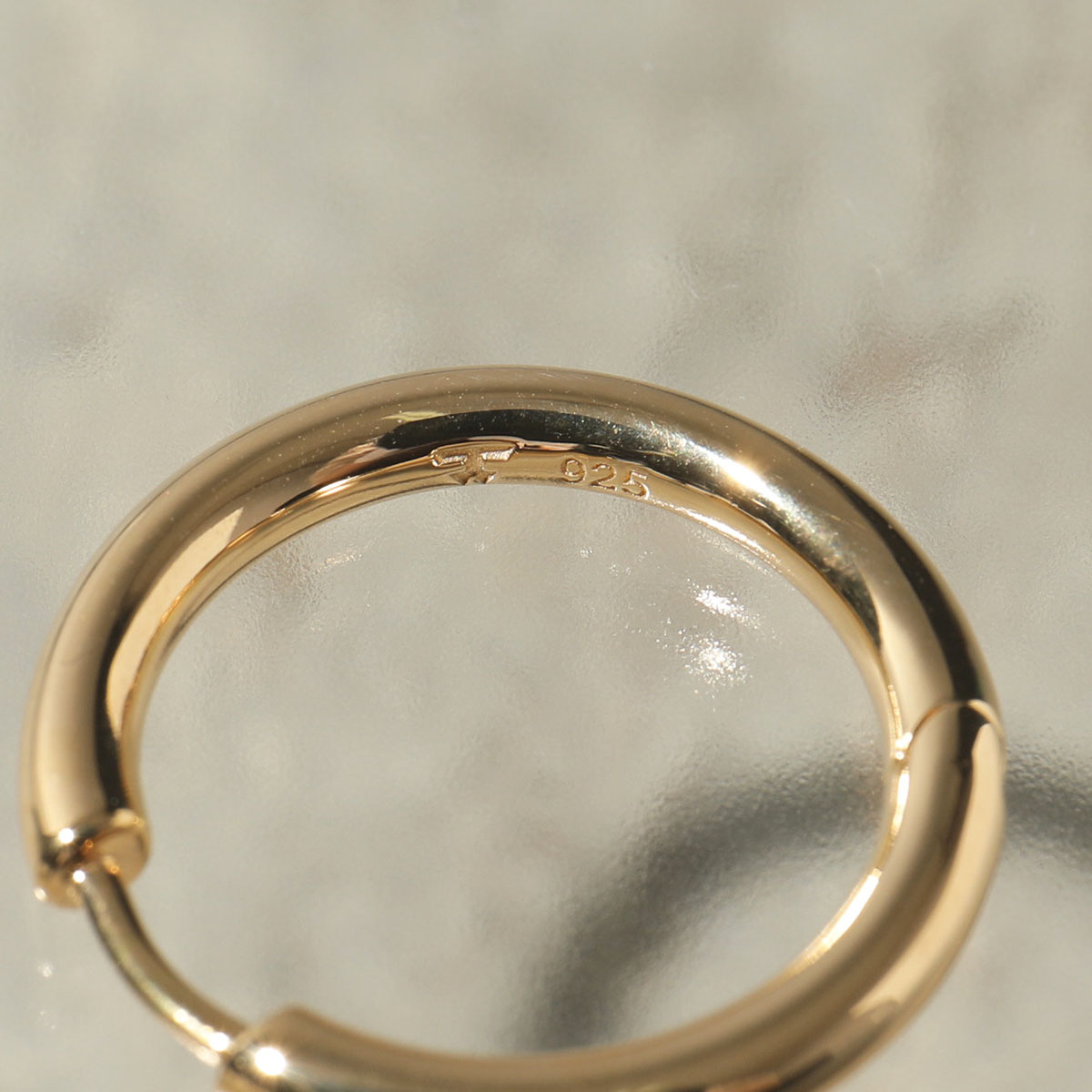 TOMWOOD トムウッド ピアス Classic Hoop Medium Gold