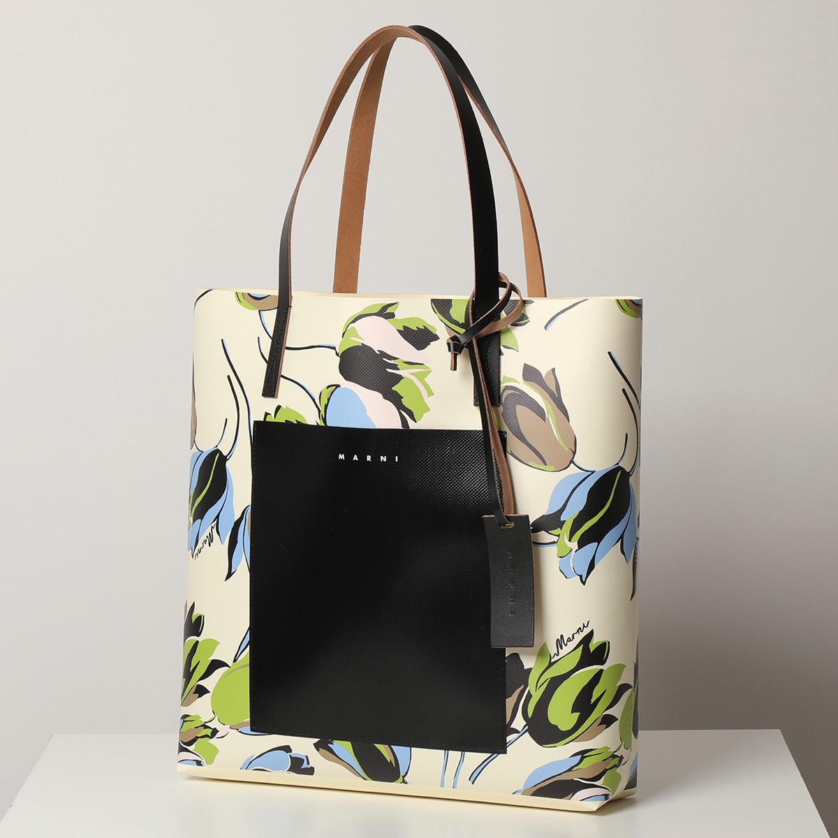 Marni マルニ Shmp0052a0 Pr677 Pvc ショッピングバッグ Windblownプリント トートバッグ フラワー 花柄 鞄 Zi908 レディース Andapt Com