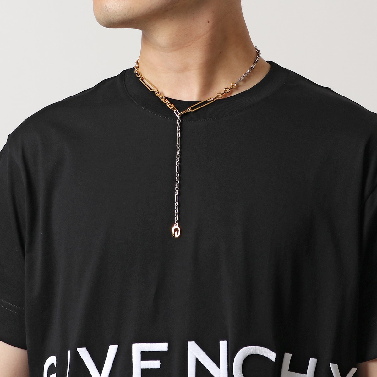 GIVENCHY ジバンシィ BF00B9F003 G LINK MIX NECKLACE Gリンク