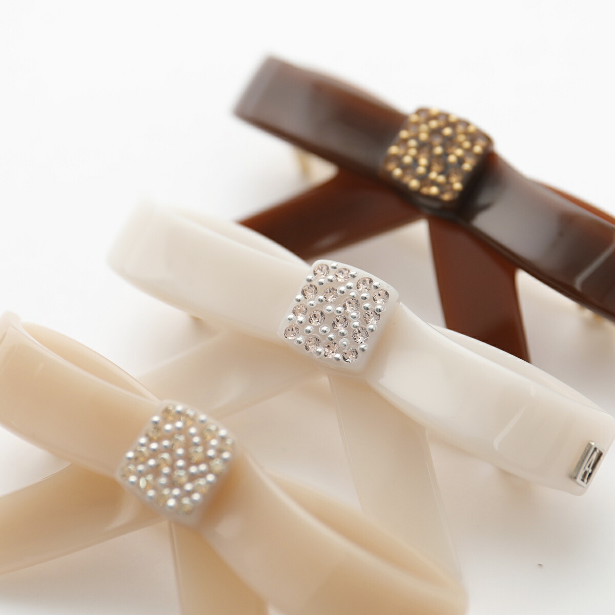 6 アウトレット Barrette 05a19 バレッタ 髪留め アレクサンドルドゥパリ 髪留め スワロフスキー レディース インポートセレクト スワロフスキー カラー3色 Alexandredeparis 7662 ヘアーアクセサリー リボン Musee 注目の福袋