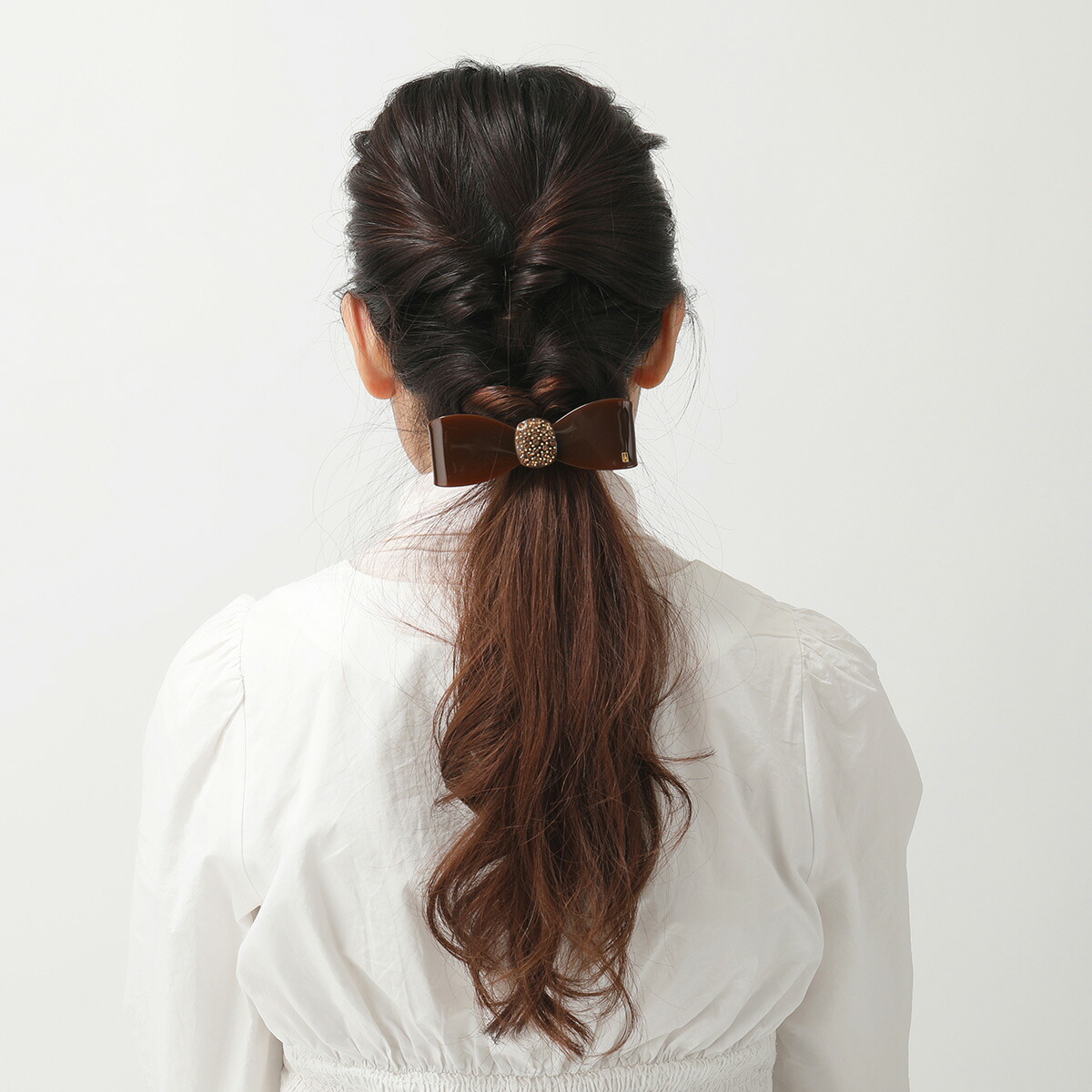 新発売の Alexandre De Paris アレクサンドル ドゥ パリ 8 6798 06a19 カラー2色 Barrette バレッタ 髪留め ヘアーアクセサリー リボン スワロフスキー レディース 人気トレンド Agribiz Kenyacic Org