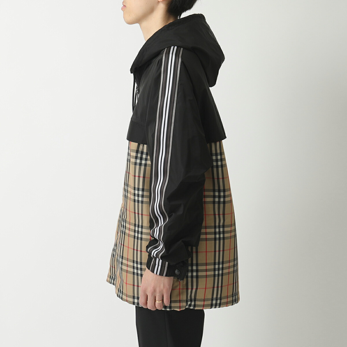 楽天市場 Burberry バーバリー タフタ フーテッド ジップアップ ジャケット ブルゾン バーバリーチェック ライン Black メンズ インポートセレクト Musee 楽天市場 Burberry バーバリー タフタ フーテッド ジップアップ ジャケット ブルゾン バーバリーチェック ライン Black メンズ インポートセレクト Musee