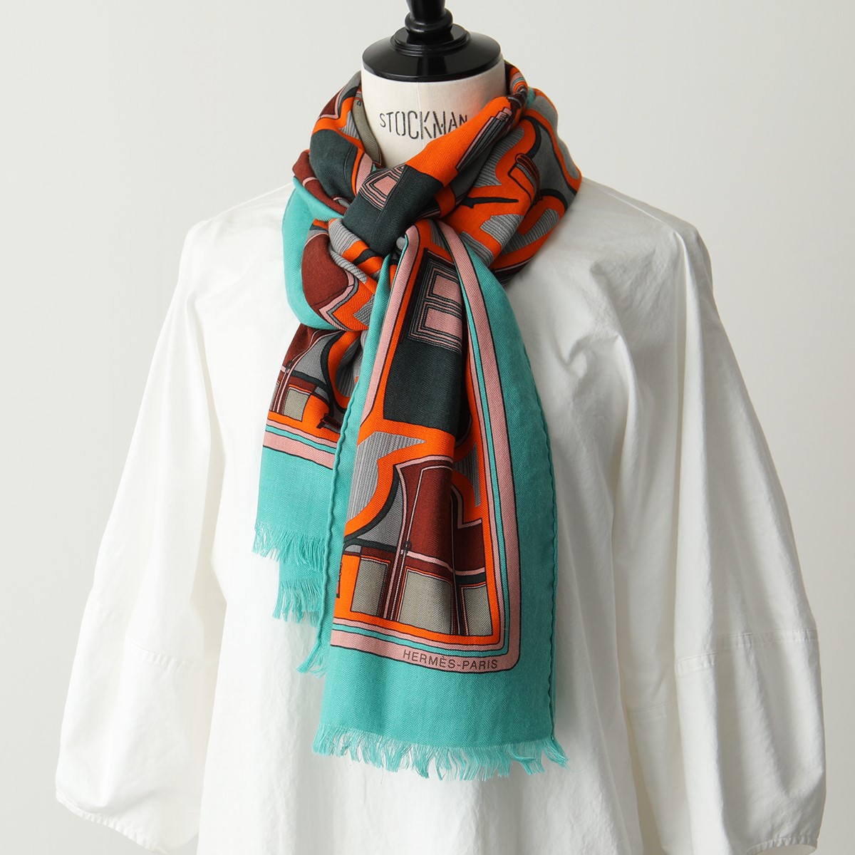 買い誠実 最終お値下げエルメス メンズ ストール ショール 新品 ストール Ucs Gob Ve