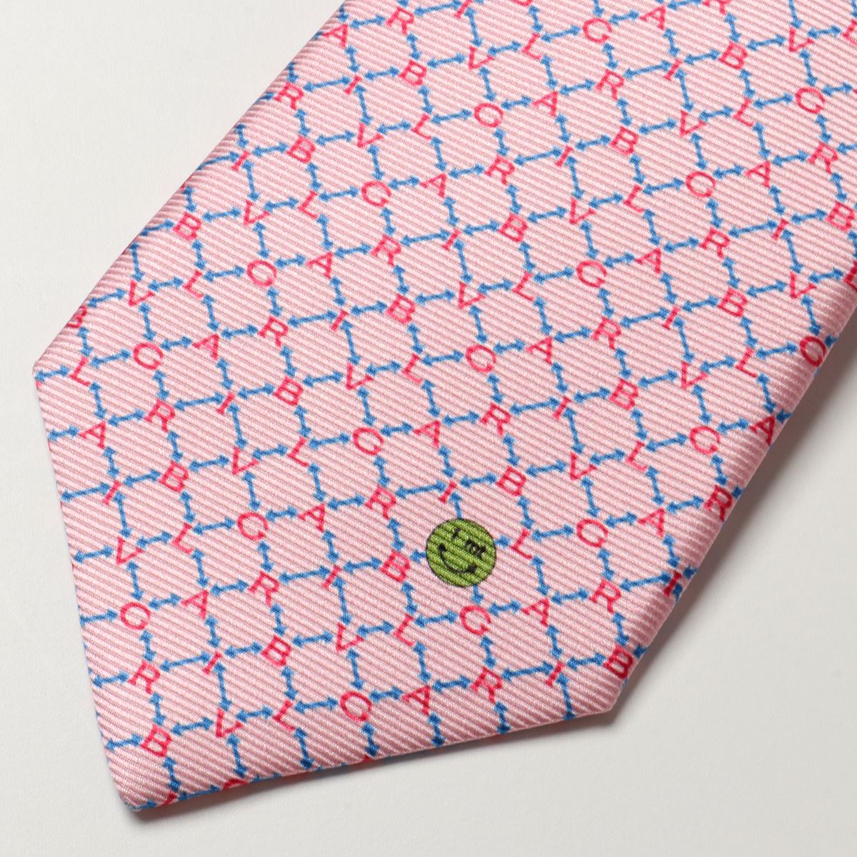 Bvlgari ブルガリー Ties Not So Close 2446 衿3彩り セブンフォールド セッテピエゲ 帛 ネクタイ イタリア製 ロゴタイプ メンズ Silk Music Com