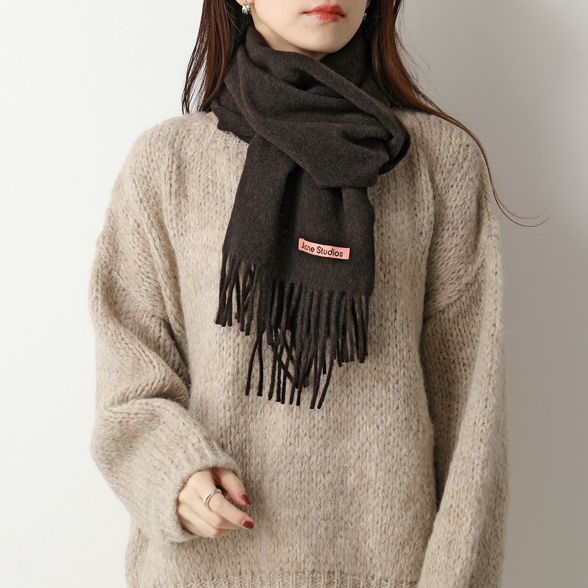 Acne Studios アクネストゥディオズ ウール マフラー CA0157 SKINNY 