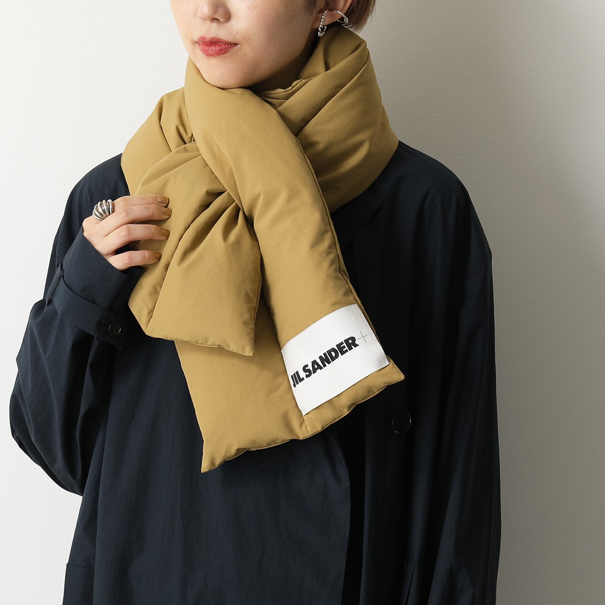 JIL SANDER ジルサンダー JPPT590294 WT441100 DOWN SCARF カラー4色 