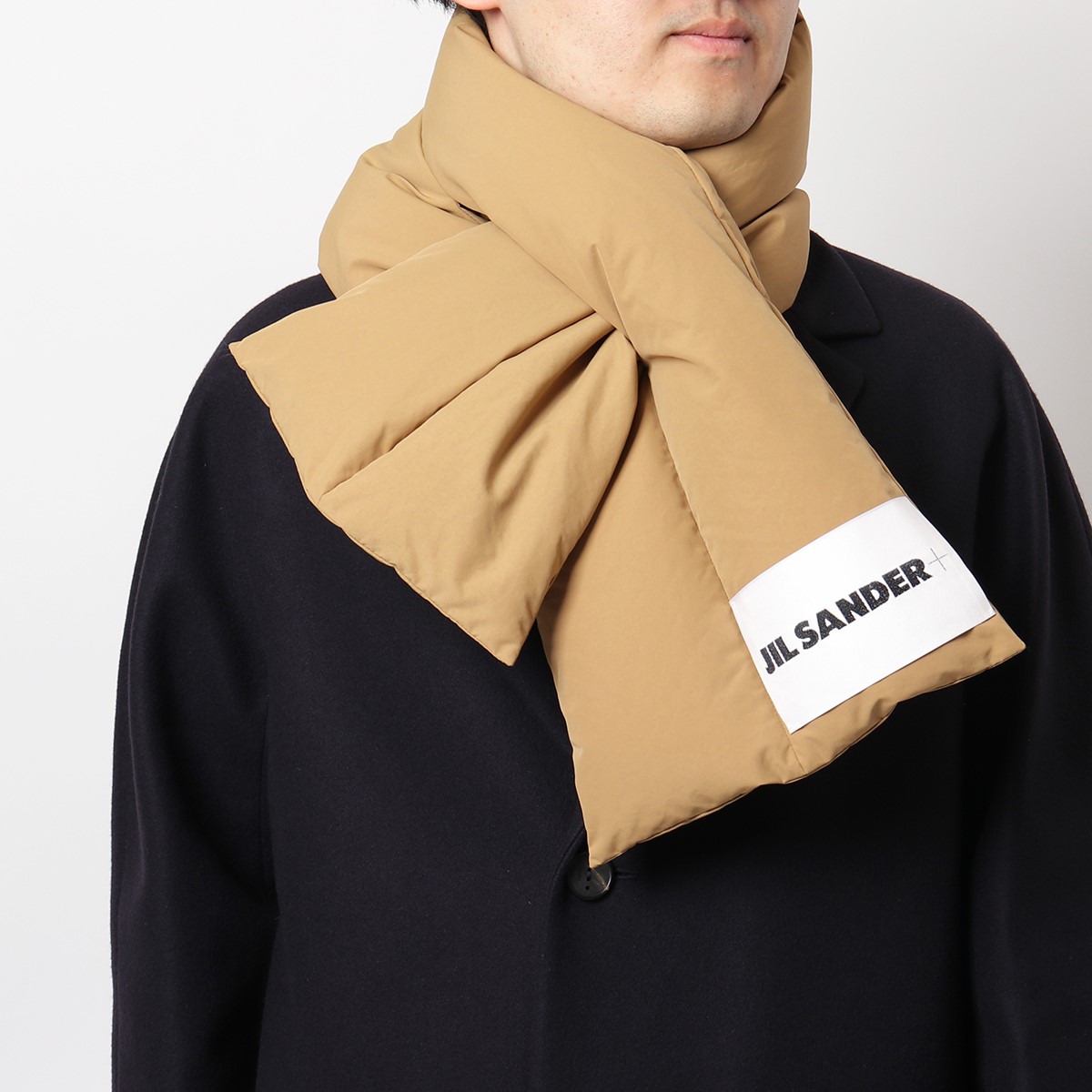 当店一番人気 Jil Sander Ivory ロングマフラー savingssafari.com