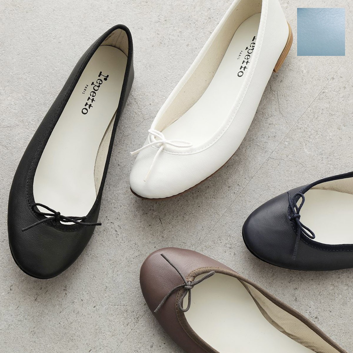 repetto レペット monkey brown バレエシューズ-