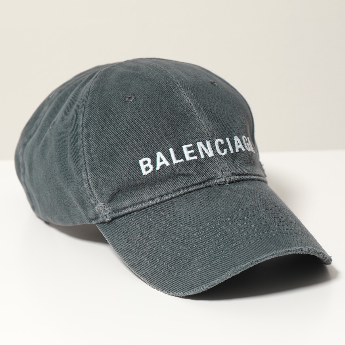 Balenciaga バレンシアガ ベースボールキャップ レディース 410b2 Hat Logo Front Cap 0117 ロゴ刺繍 帽子 コットン Dsmre Com