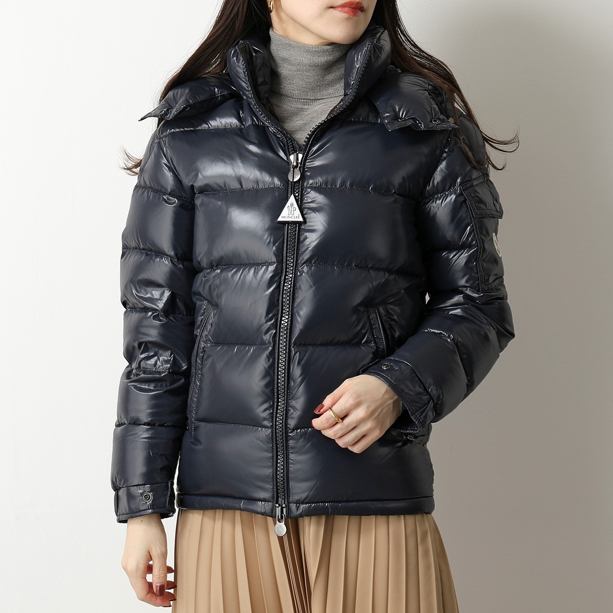 【楽天市場】MONCLER モンクレール ダウンジャケット MAYA マヤ 4036605 68950 レディース フード付き ブルゾン