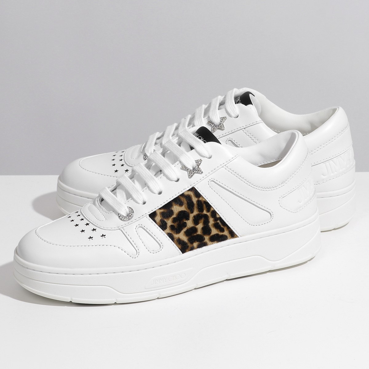 楽天市場】Jimmy Choo ジミーチュウ レオパード スニーカー ハワイ 