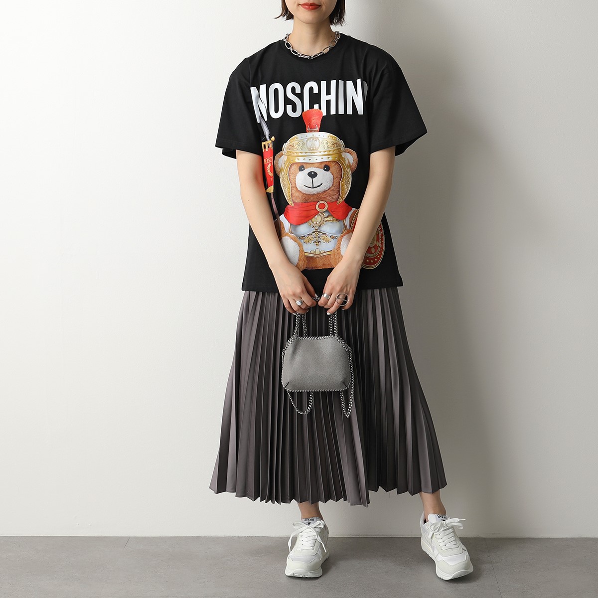 MOSCHINO COUTURE! モスキーノ クルーネック Tシャツ 半袖 カットソー