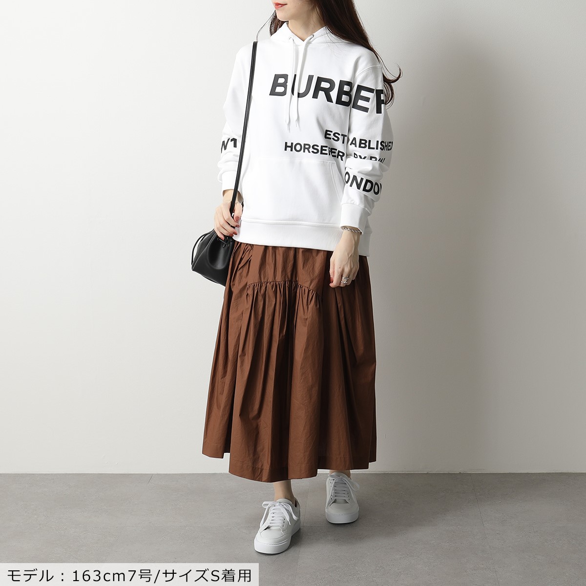 公式の店舗 ホースフェリー フーディ BURBERRY プリント バーバリー