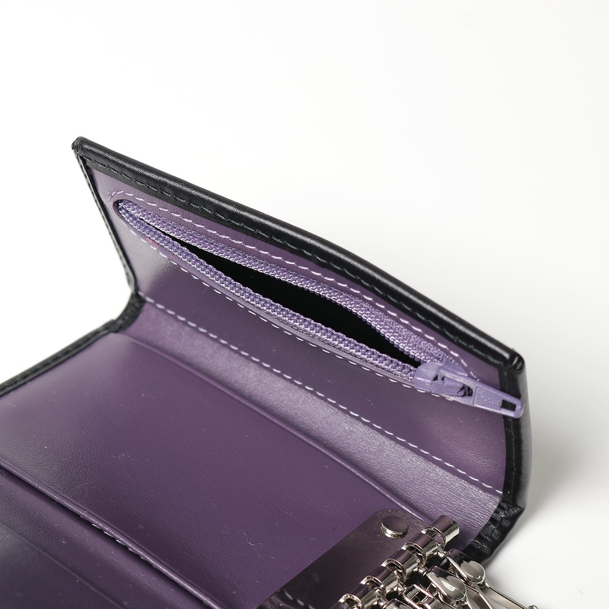 ETTINGER エッティンガー キーケース 2095JR PURPLE メンズ 6連 ...