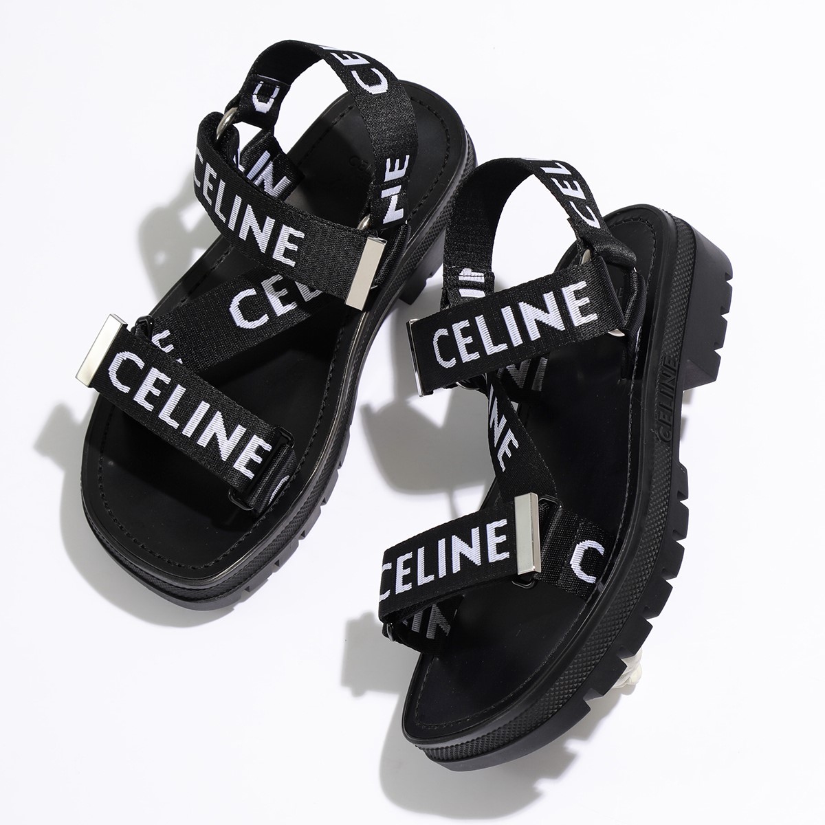 CELINE Celine レオ ストラッピーサンダル 