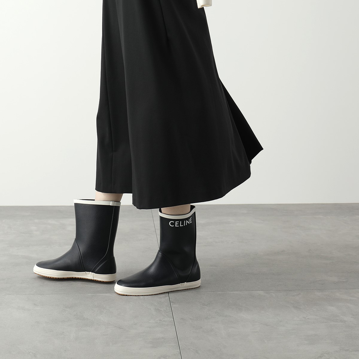 CELINE セリーヌ レインブーツ LES BOTTES DE PONT 345787001C.07NY 