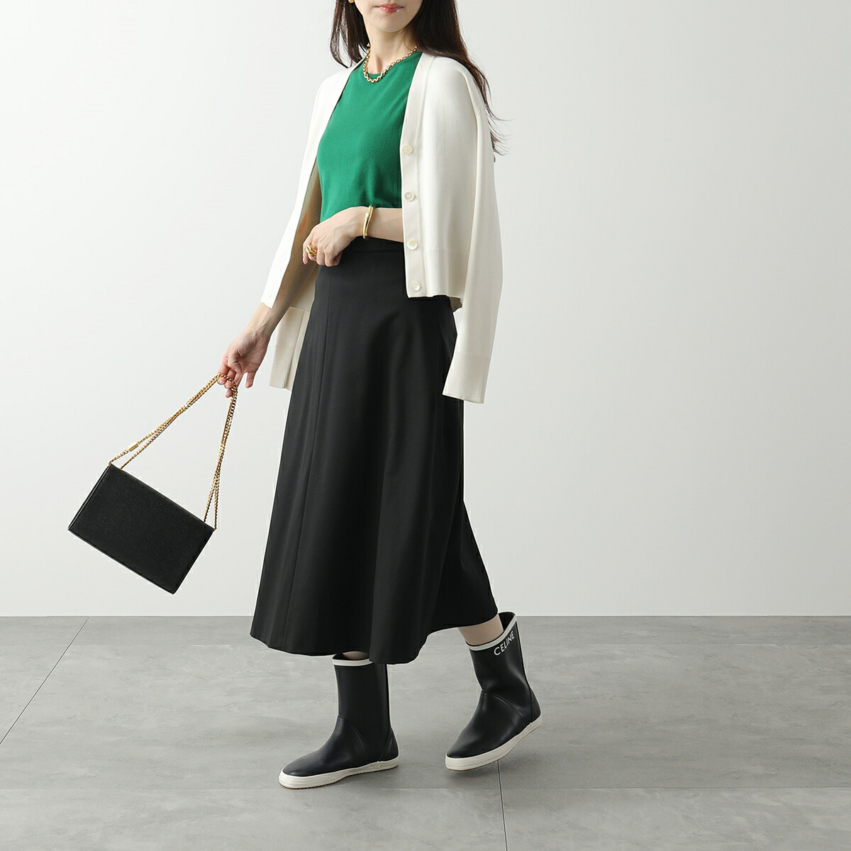 CELINE セリーヌ レインブーツ LES BOTTES DE PONT 345787001C.07NY 