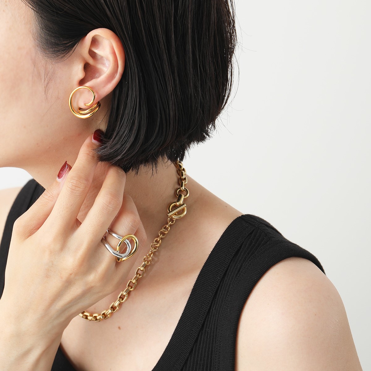 Charlotte Chesnais シャルロットシェネ ピアス Round Trip Earrings 