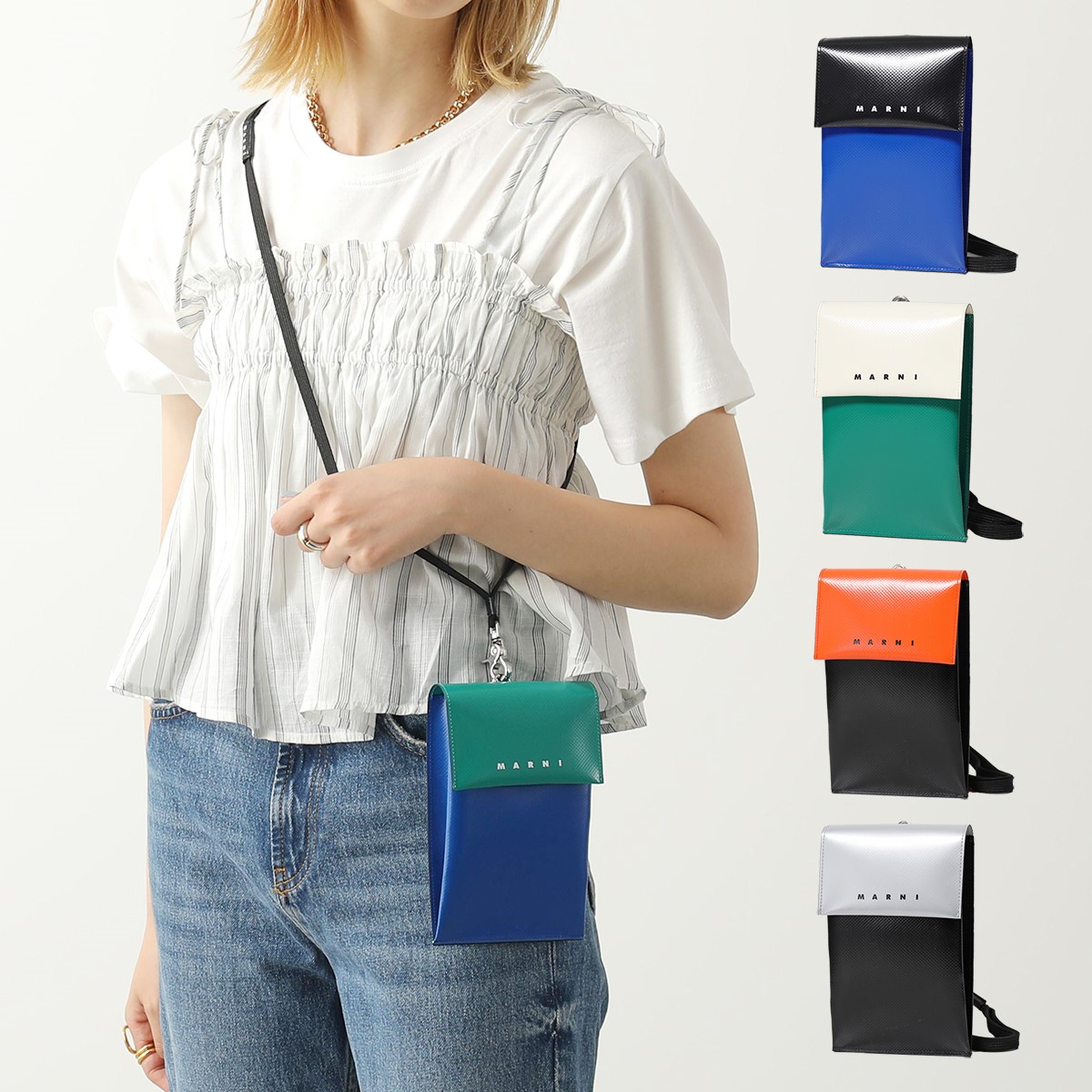 今だけタイムセール中！！マルニ MARNI フォンポーチ　ミニショルダー マルニ MARNI フォンポーチ ミニショルダー
