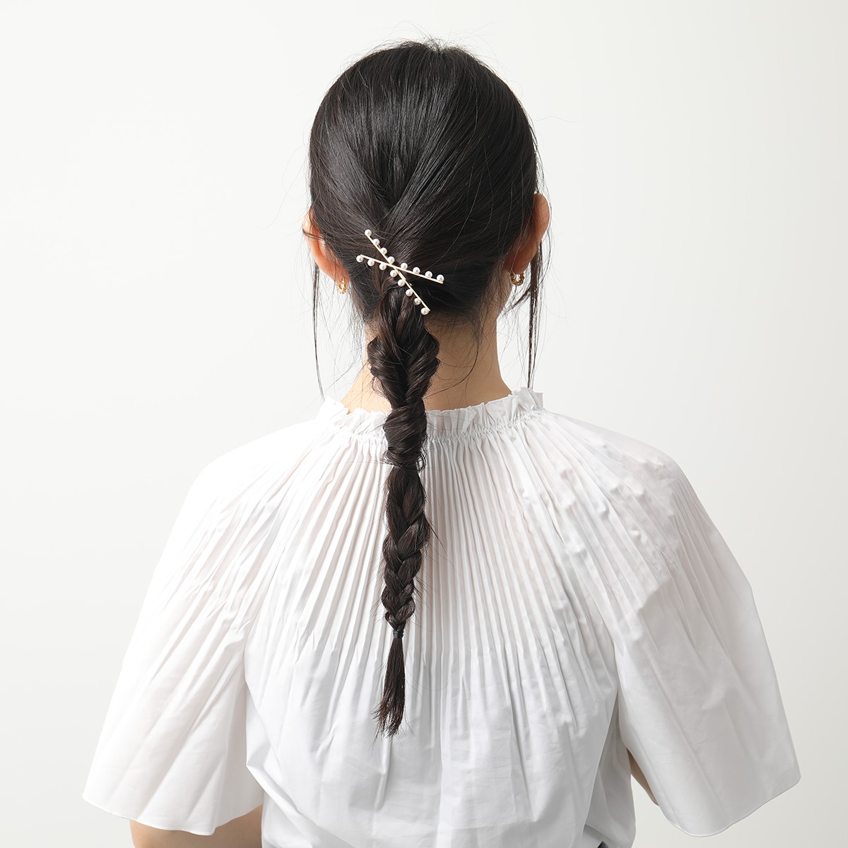 LELET NY レレットニューヨーク パール バレッタ - ヘアピン