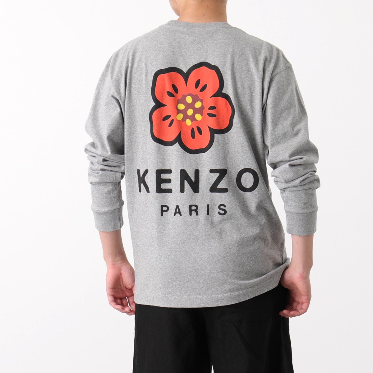 KENZO ケンゾー 長袖 Tシャツ ロンT 5TS408 4SG BOKE FLOWER メンズ