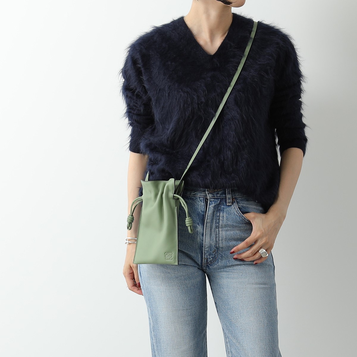 LOEWE ロエベ ショルダーバッグ FLAMENCO POCKET フラメンコポケット 