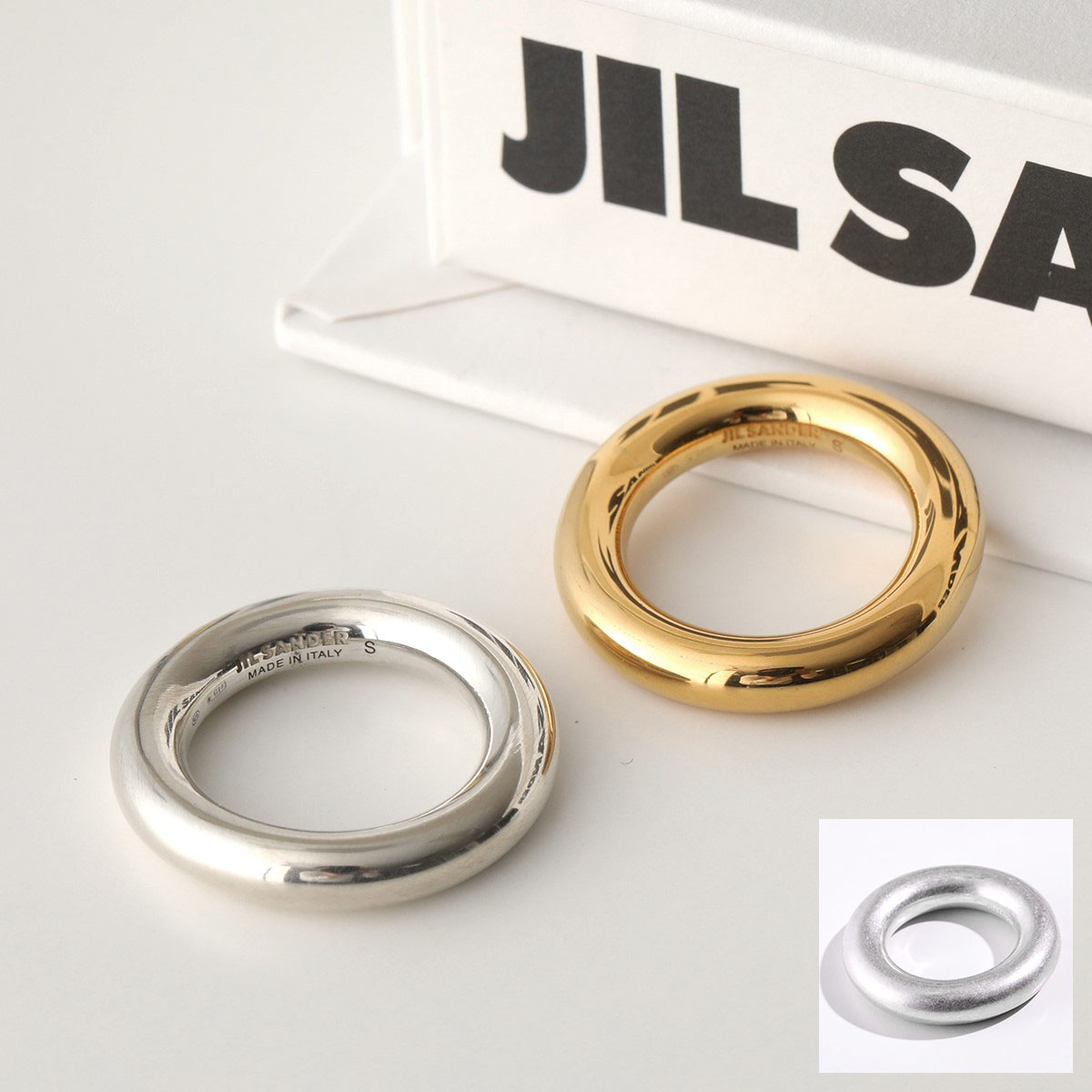 【楽天市場】JIL SANDER ジルサンダー リング CLASSIC RING 3 