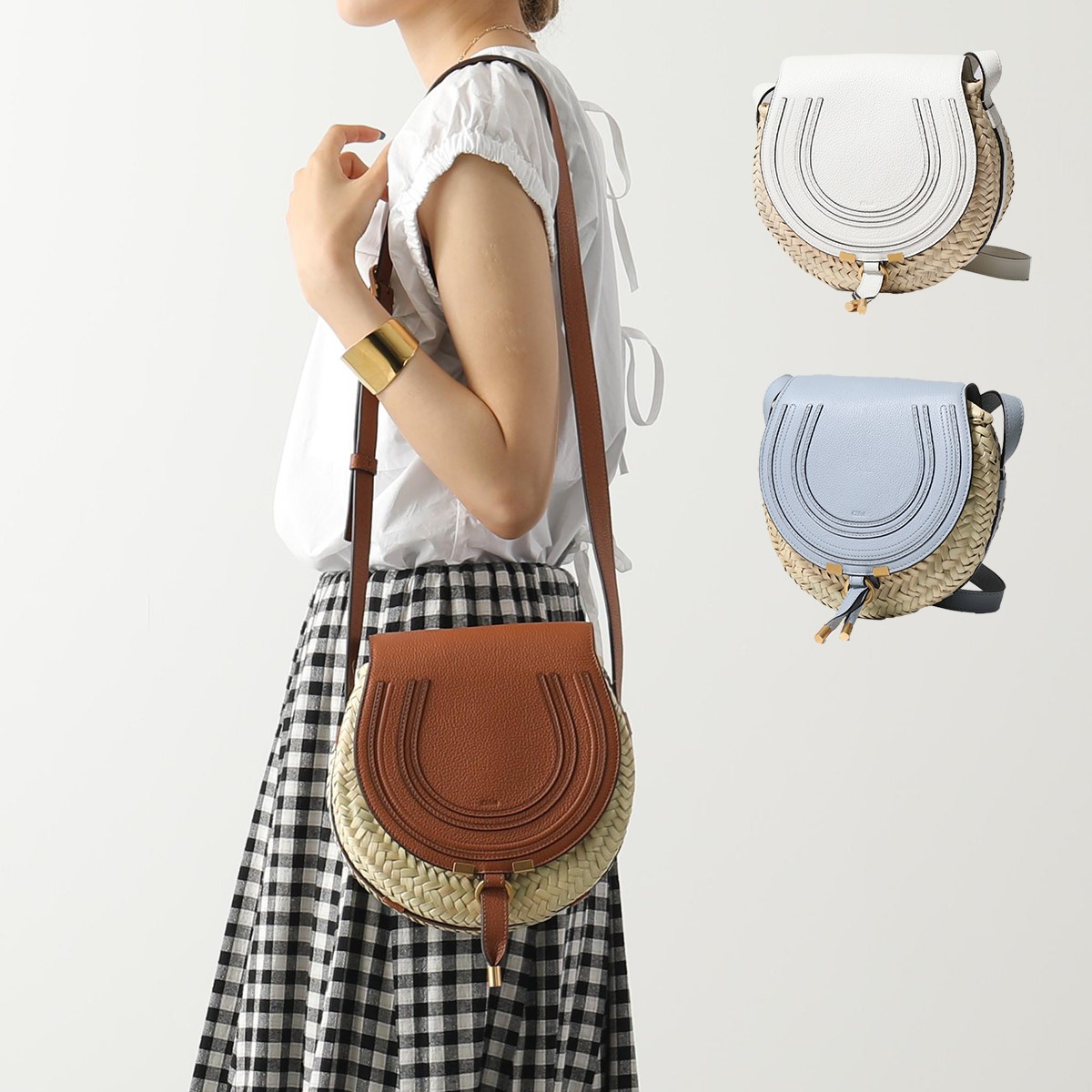 早い者勝ち Chloe クロエ かごバッグ MARCIE マーシー SMALL CROSSBODY