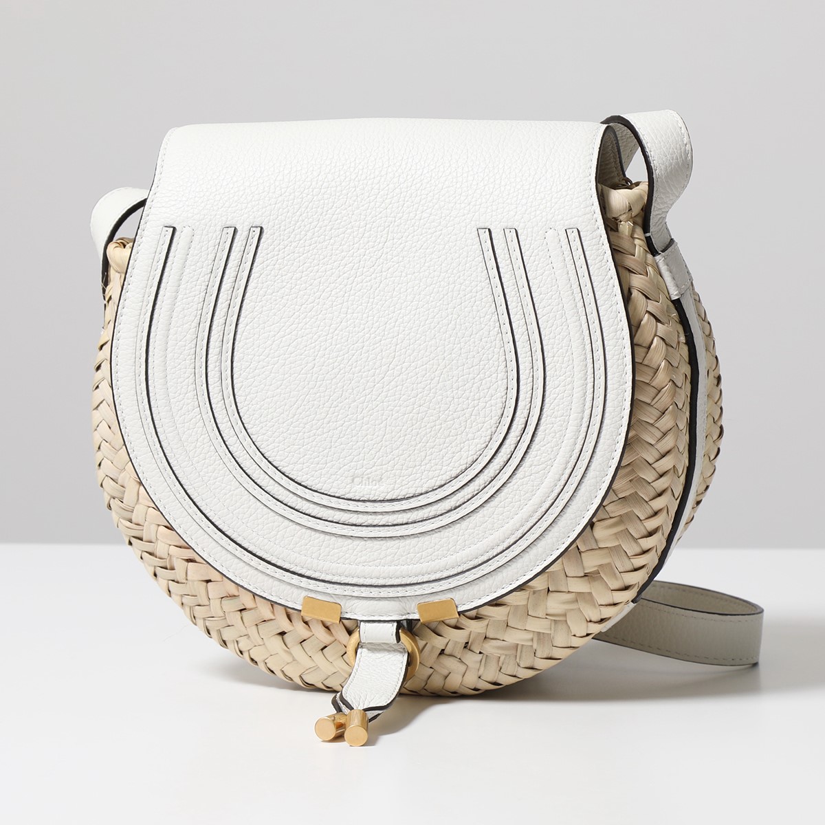 Chloe クロエ かごバッグ MARCIE マーシー SMALL CROSSBODY BASKET