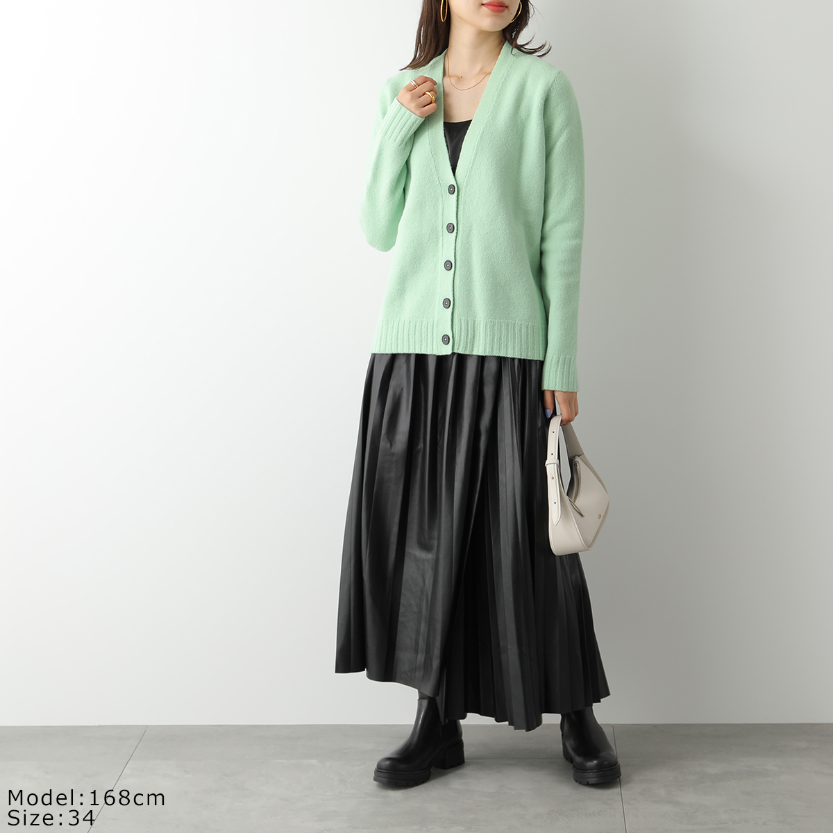 JIL SANDER ジルサンダー NT ウール ニット レディース 334 CARDIGAN