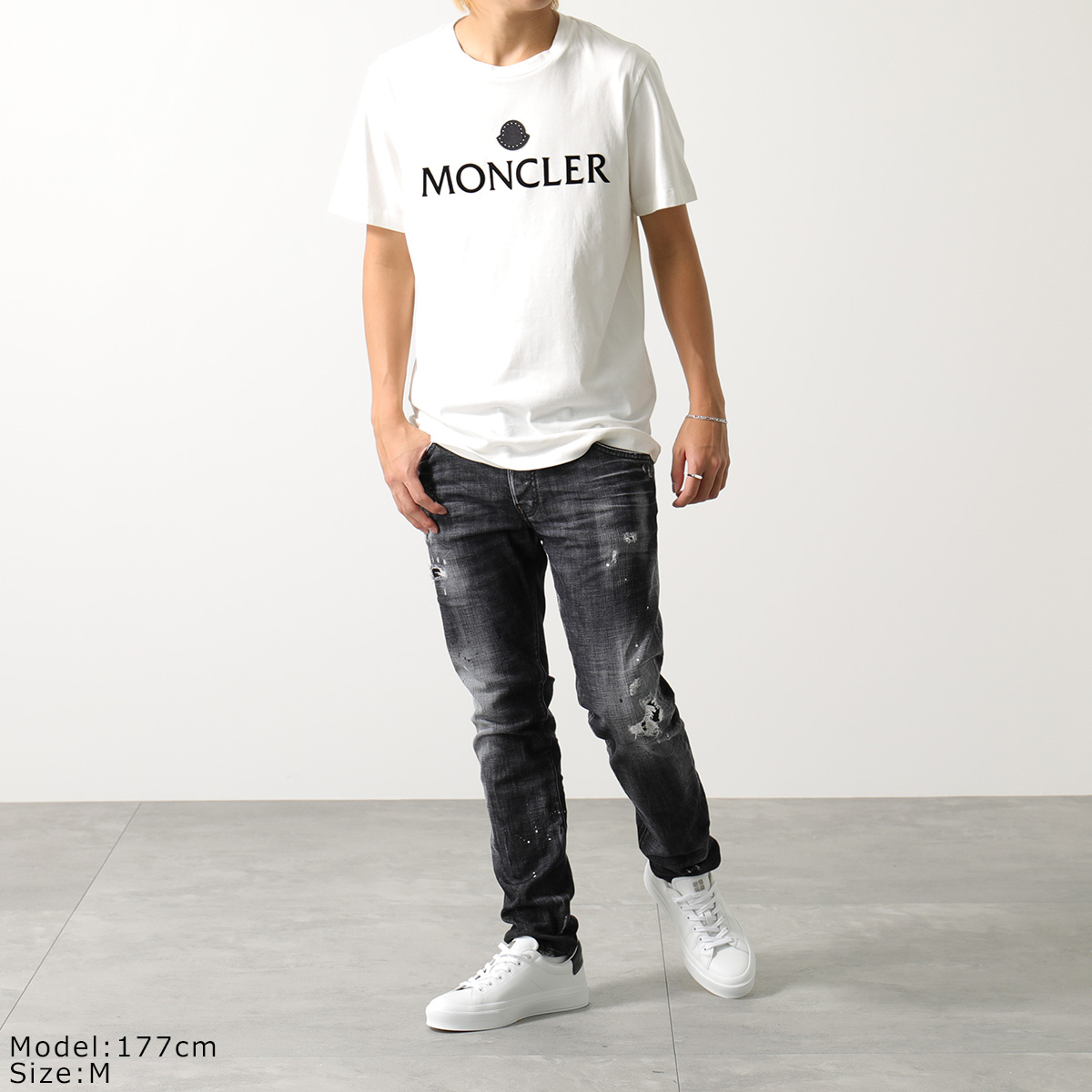 MONCLER モンクレール Tシャツ 8C00007 8390T メンズ コットン