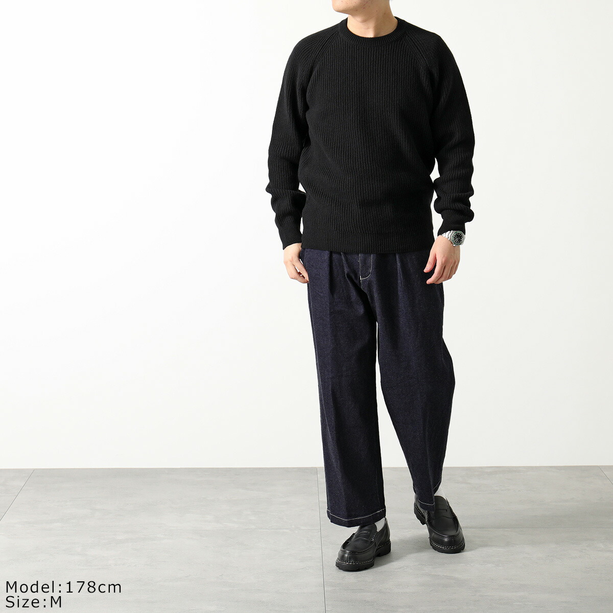 超特価 ジョンスメドレー JOHN SMEDLEY クルーネックニット メンズ