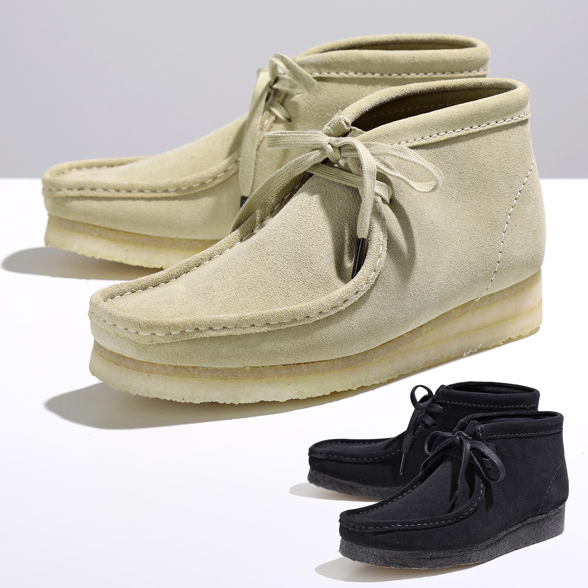 楽天市場】Clarks クラークス モカシン 155520 Wallabee Boot ワラビー