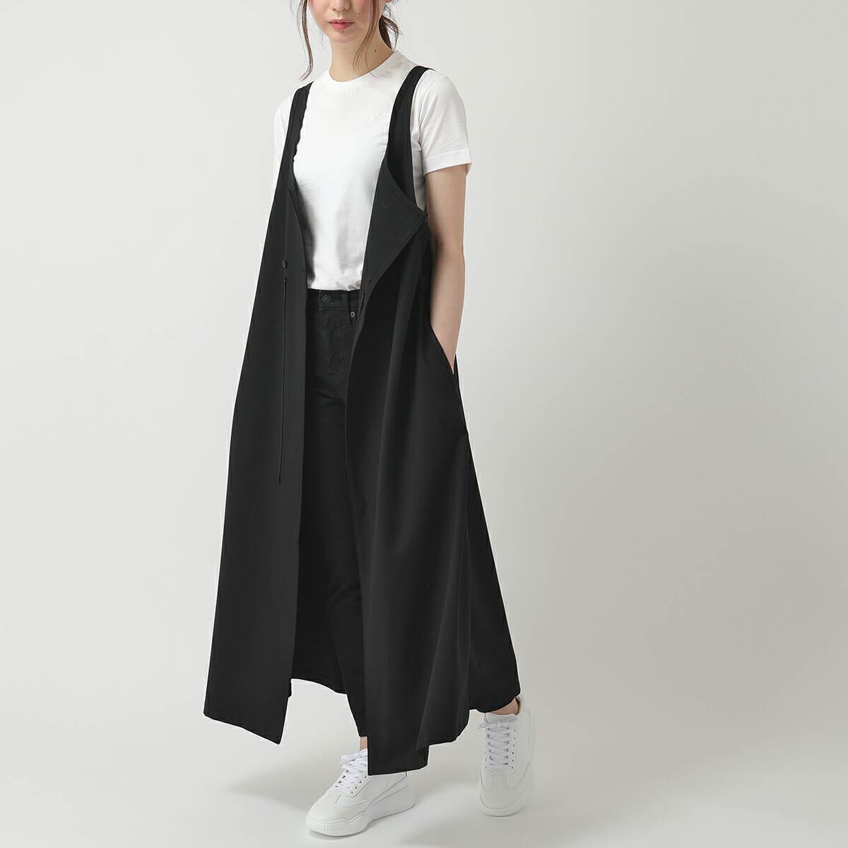 楽天市場 Y 3 ワイスリー Adidas アディダス Yohji Yamamoto Fn3445 W Crft 3 Stp Dress 3ストライプス ドレス サイドスリット ワンピース Black レディース インポートセレクト Musee