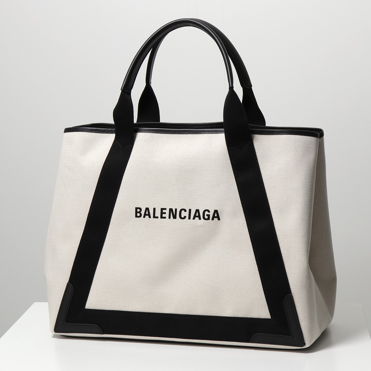 楽天市場】BALENCIAGA バレンシアガ トートバッグ NAVY ネイビーカバス