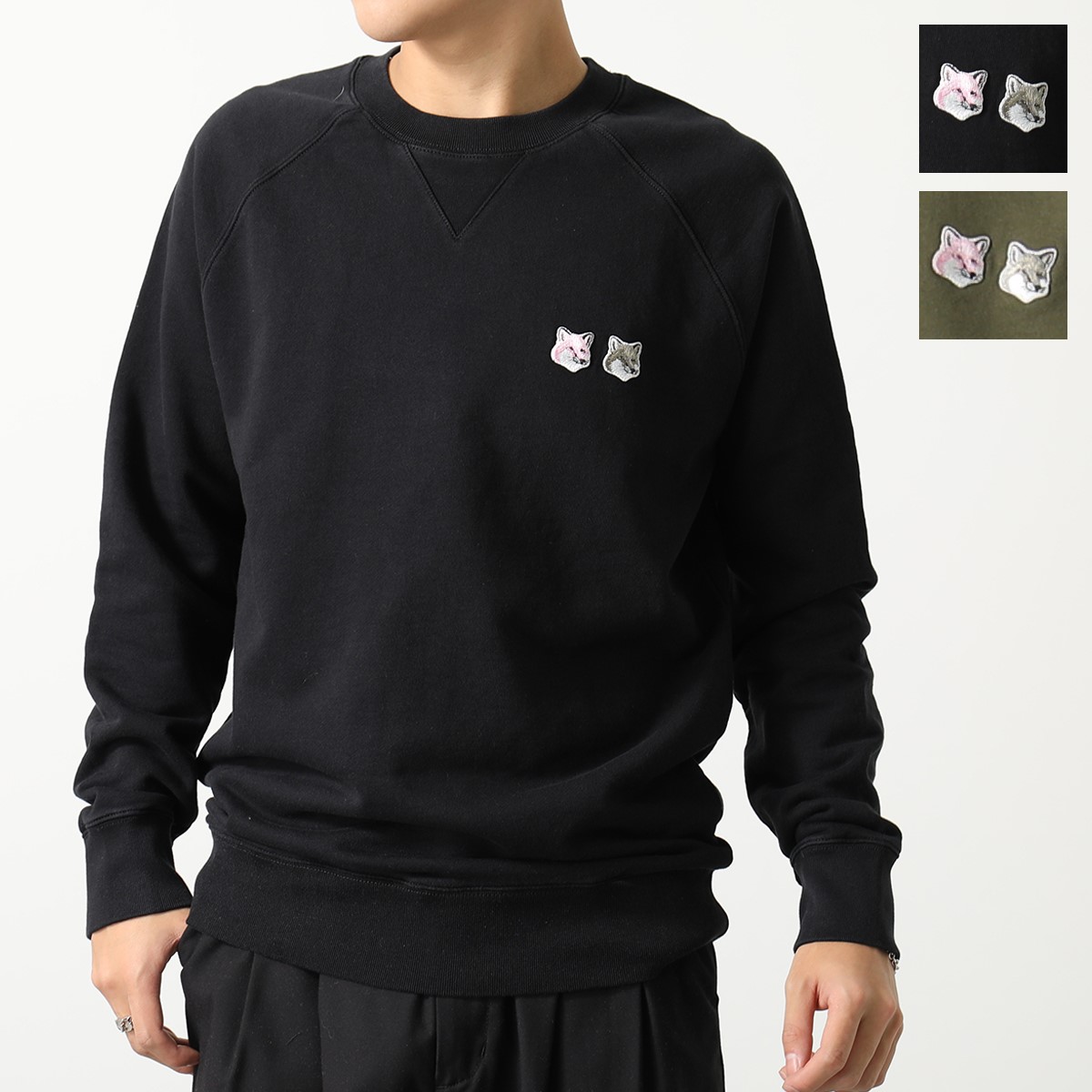 楽天市場】MAISON KITSUNE メゾンキツネ スウェットシャツ 