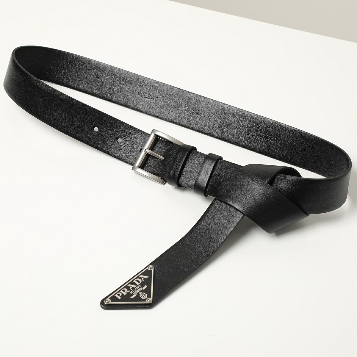 楽天市場】PRADA プラダ ベルト 2CC546 R2Z F0002 メンズ レザー 