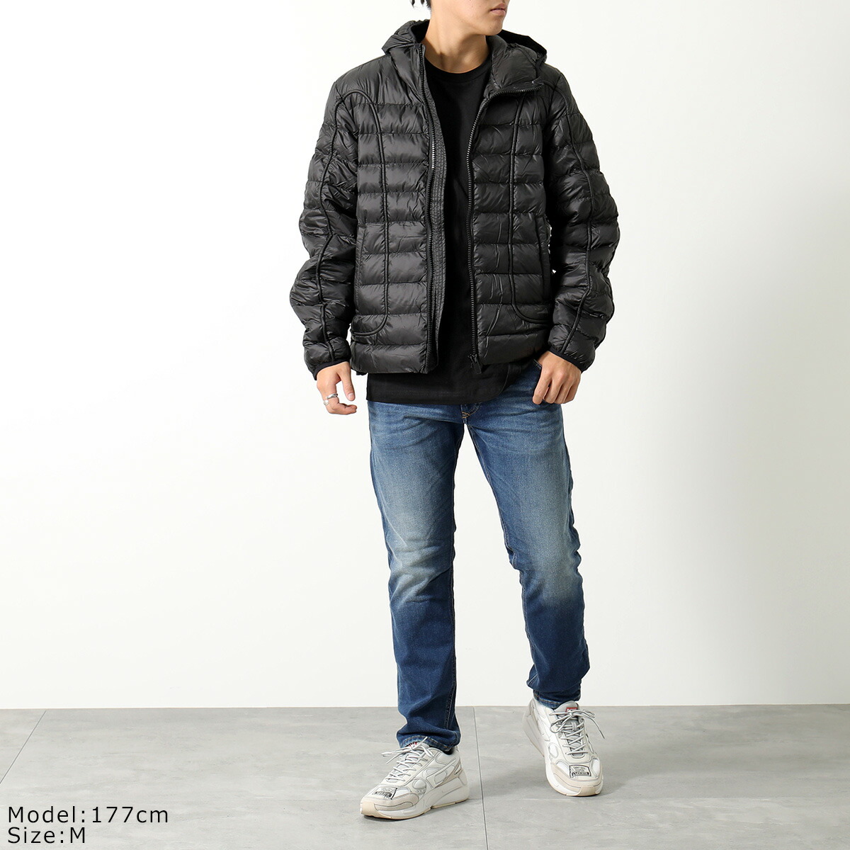 初売り DIESEL ディーゼル 中綿ジャケット W-SCOTT-NW A06145 0BHAZ