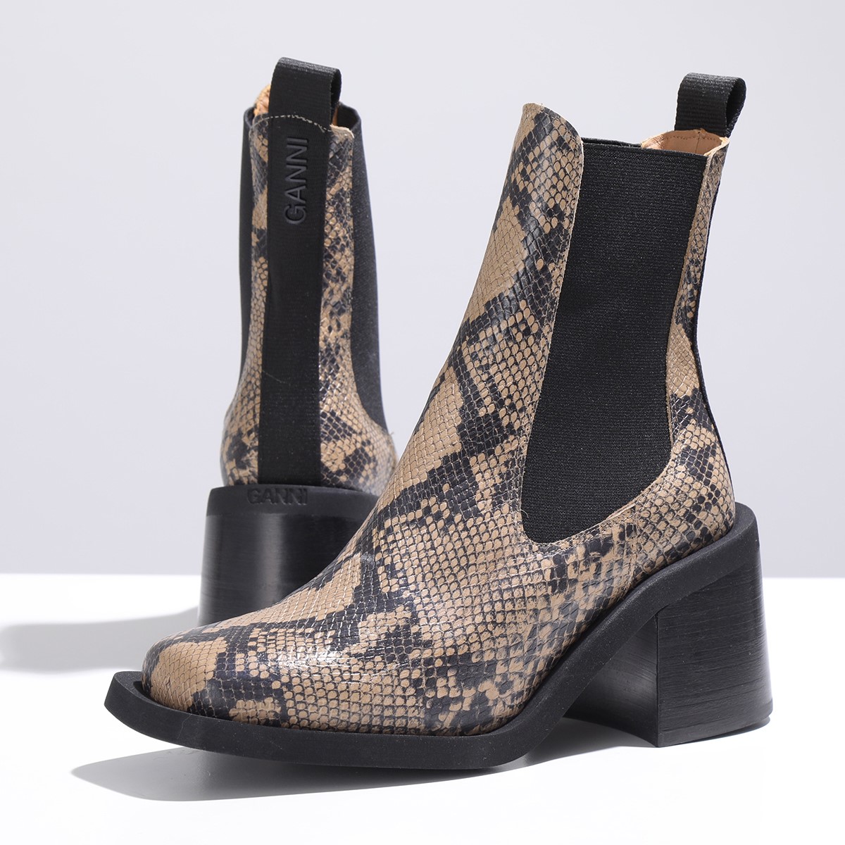 【GANNI】レザー サイドゴア ロングブーツ 箱付き 楽天市場】GANNI ガニー ロングブーツ High Chelsea Boot Black
