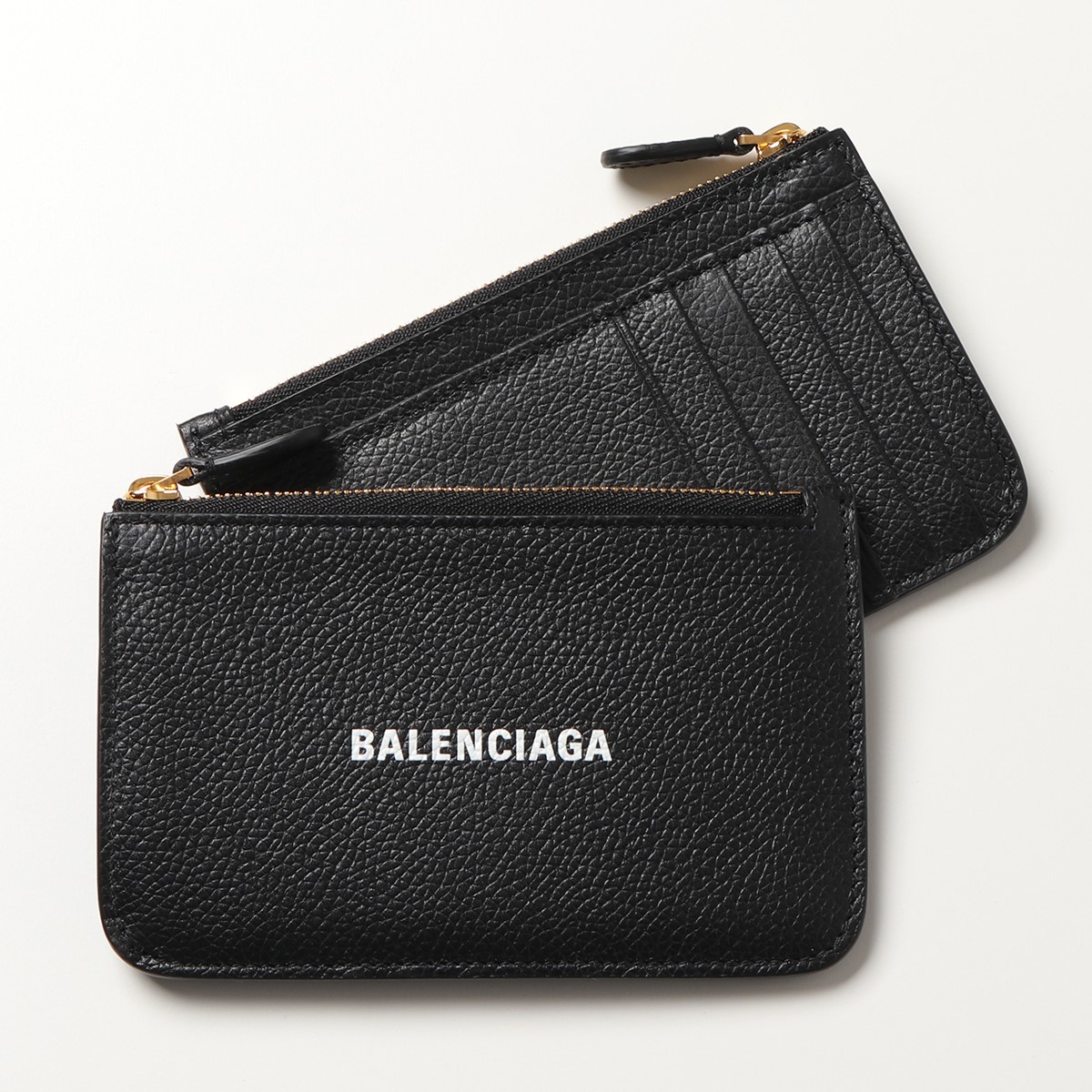 【楽天市場】BALENCIAGA バレンシアガ 637130 1IZIM レザー カードケース パスケース コインケース ミニ財布