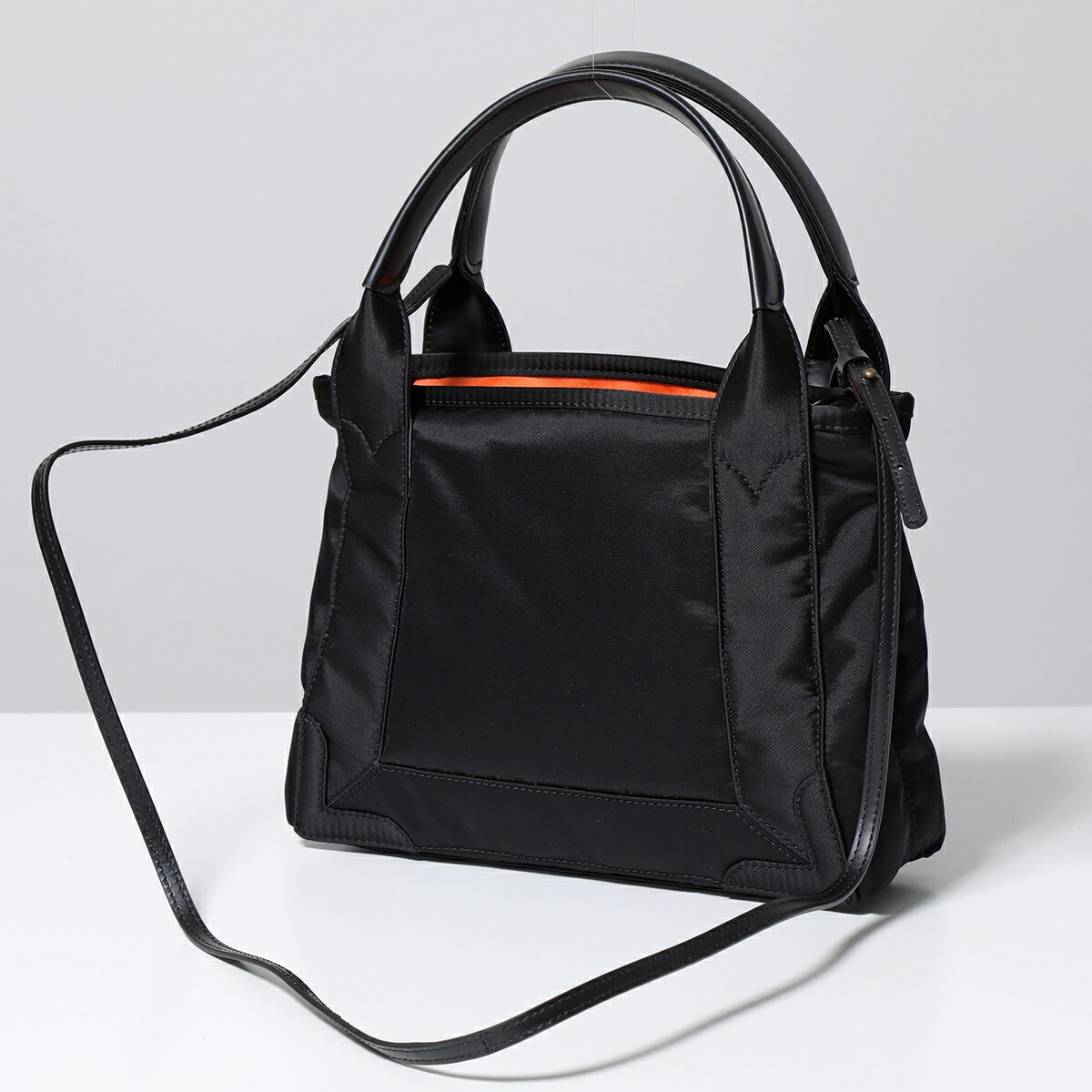 BALENCIAGA バレンシアガ ハンドバッグ NAVY CABAS XS AJ ネイビー