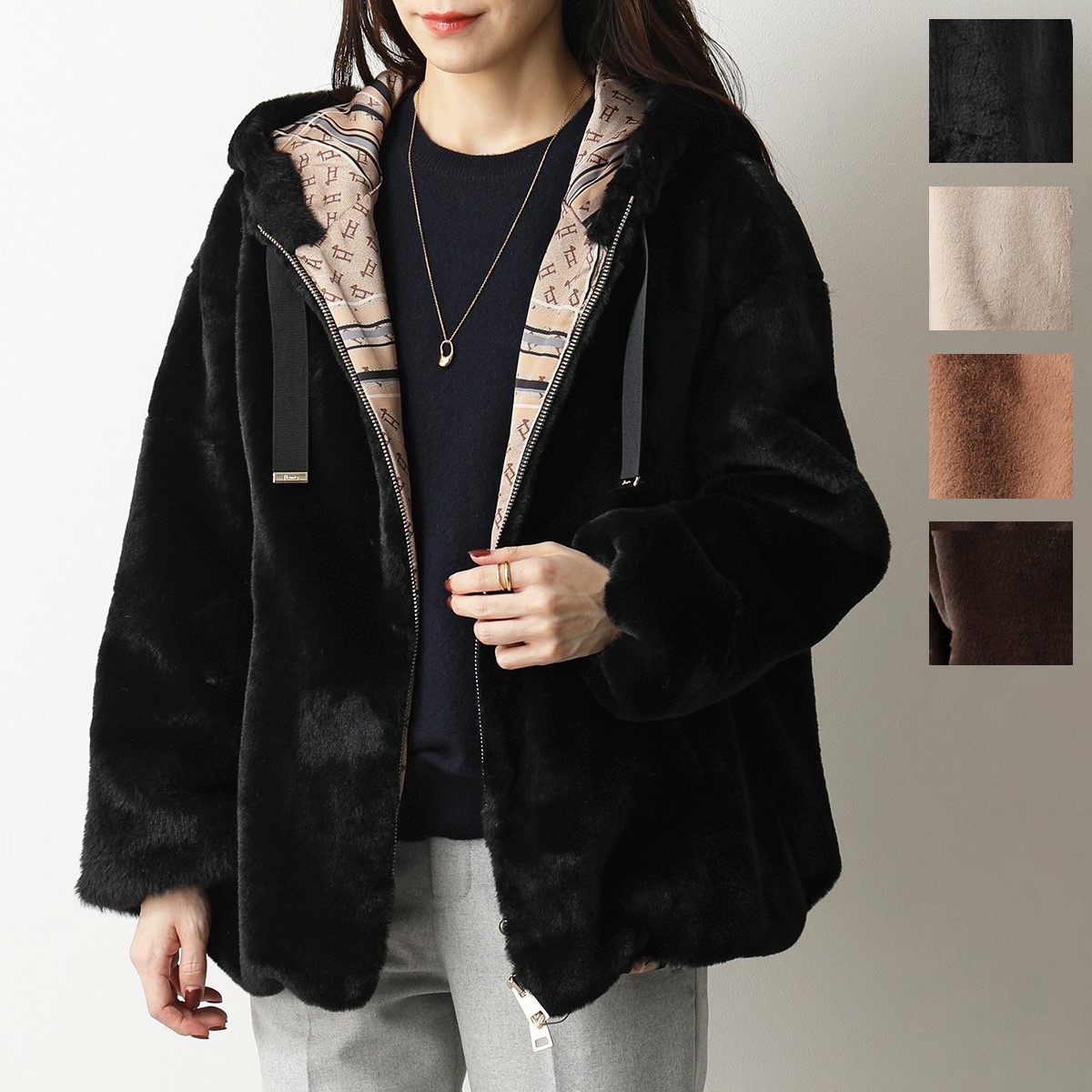 楽天市場】HERNO ヘルノ ファージャケット GI0138D 12422 レディース 
