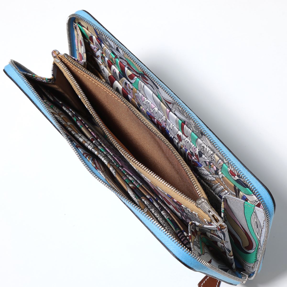 HERMES エルメス 長財布 AZAP Silkin Long EPSOM レディース アザップ