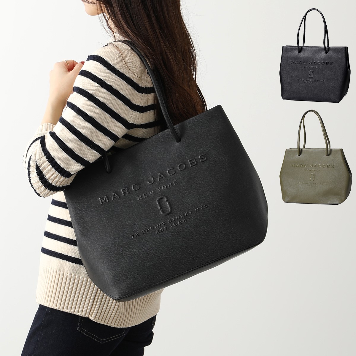 楽天市場】MARC JACOBS マークジェイコブス トートバッグ LOGO SHOPPER