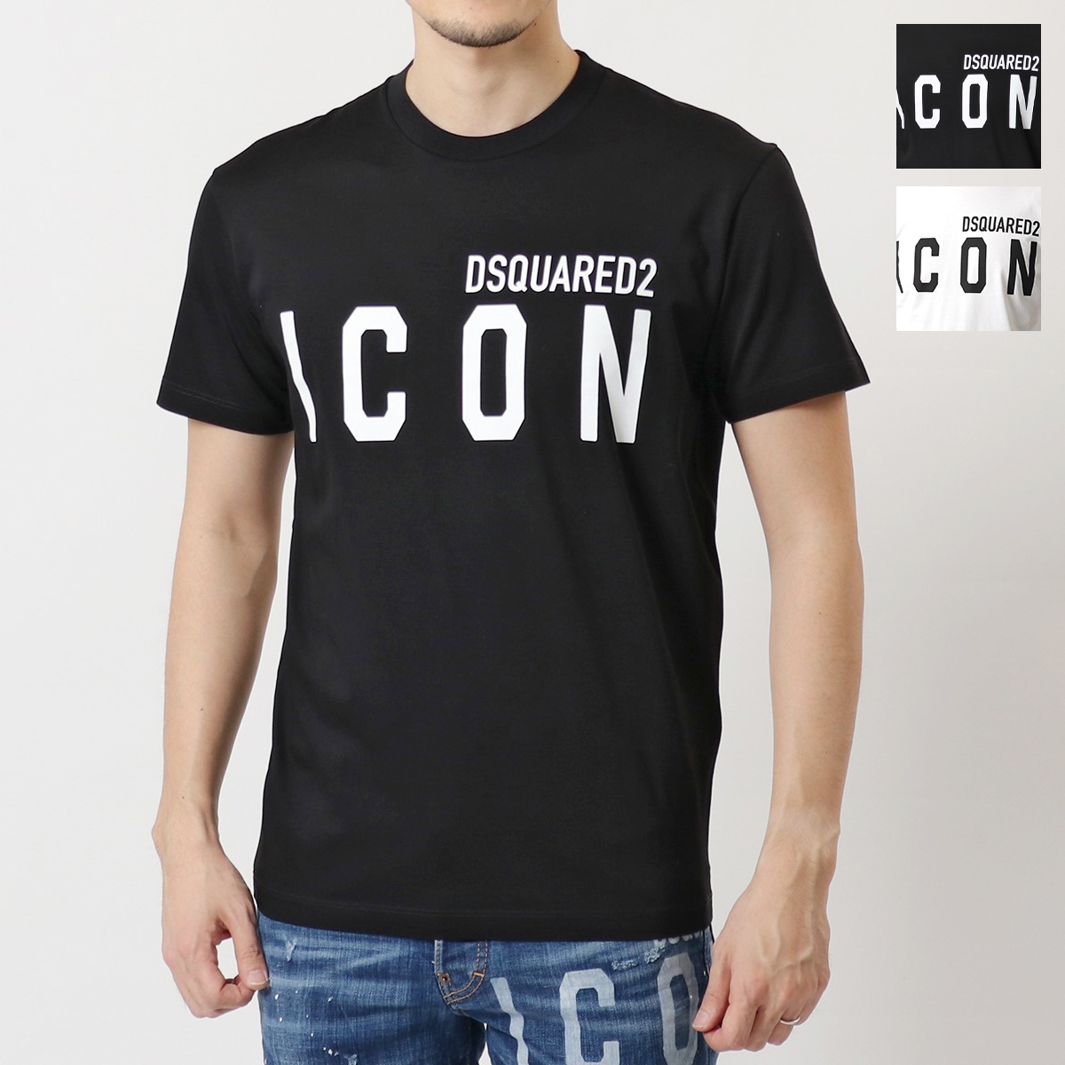 楽天市場】DSQUARED2 ディースクエアード Tシャツ Icon T-Shirt