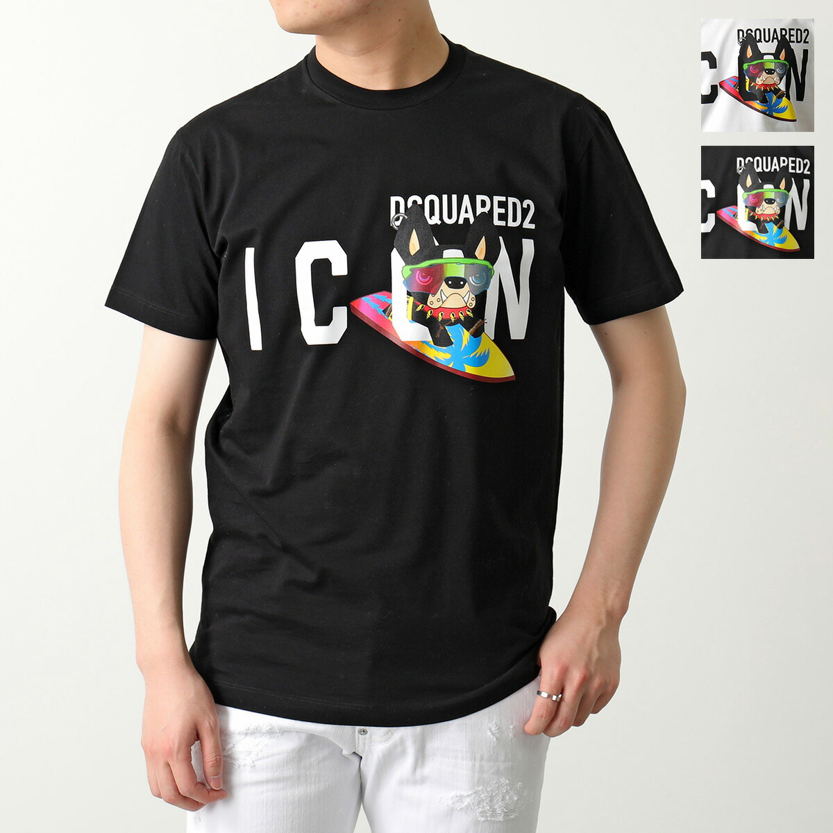 楽天市場】DSQUARED2 ディースクエアード 半袖 Tシャツ ICON T-SHIRT