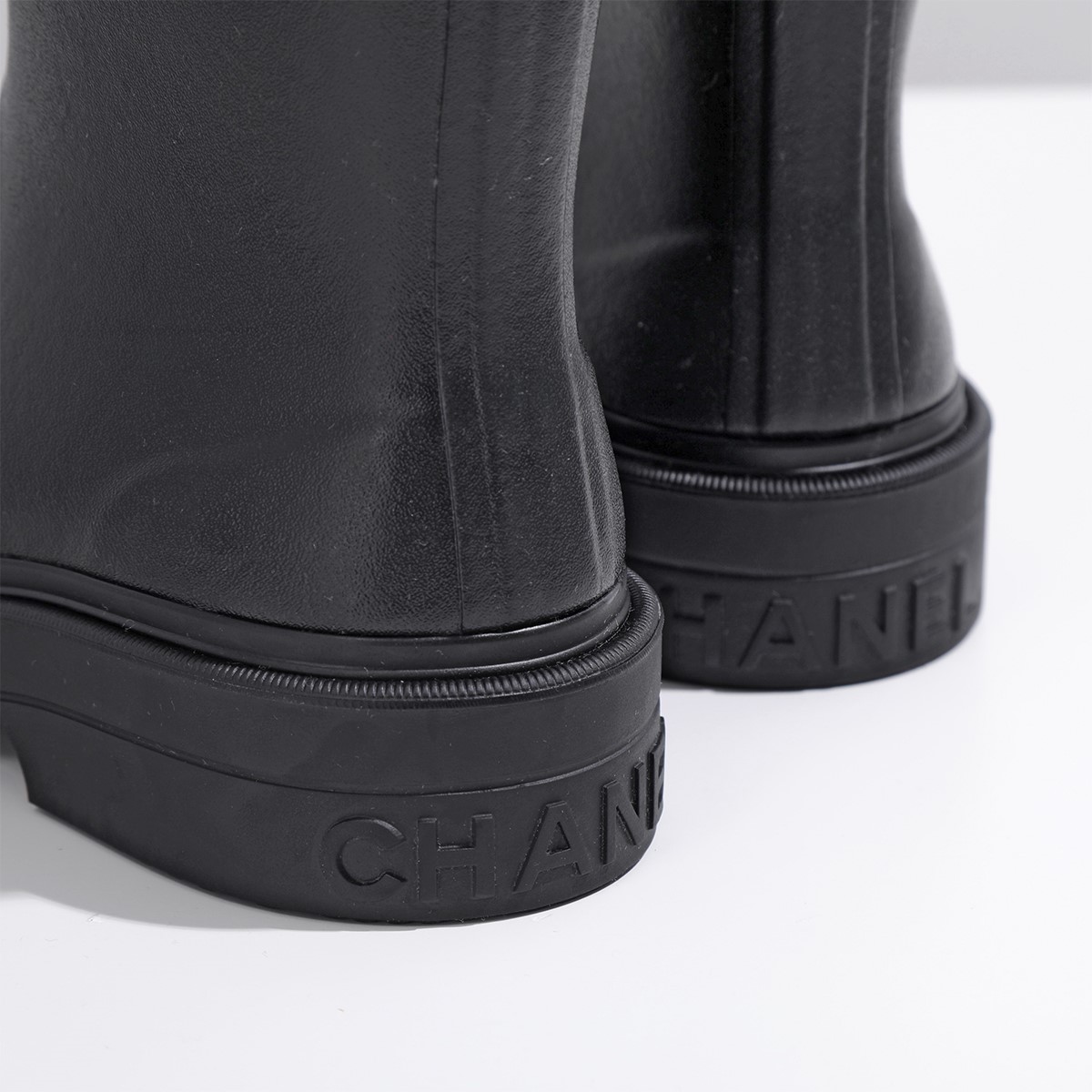 CHANEL シャネル ロングブーツ G39620 X56326 レディース ラバー