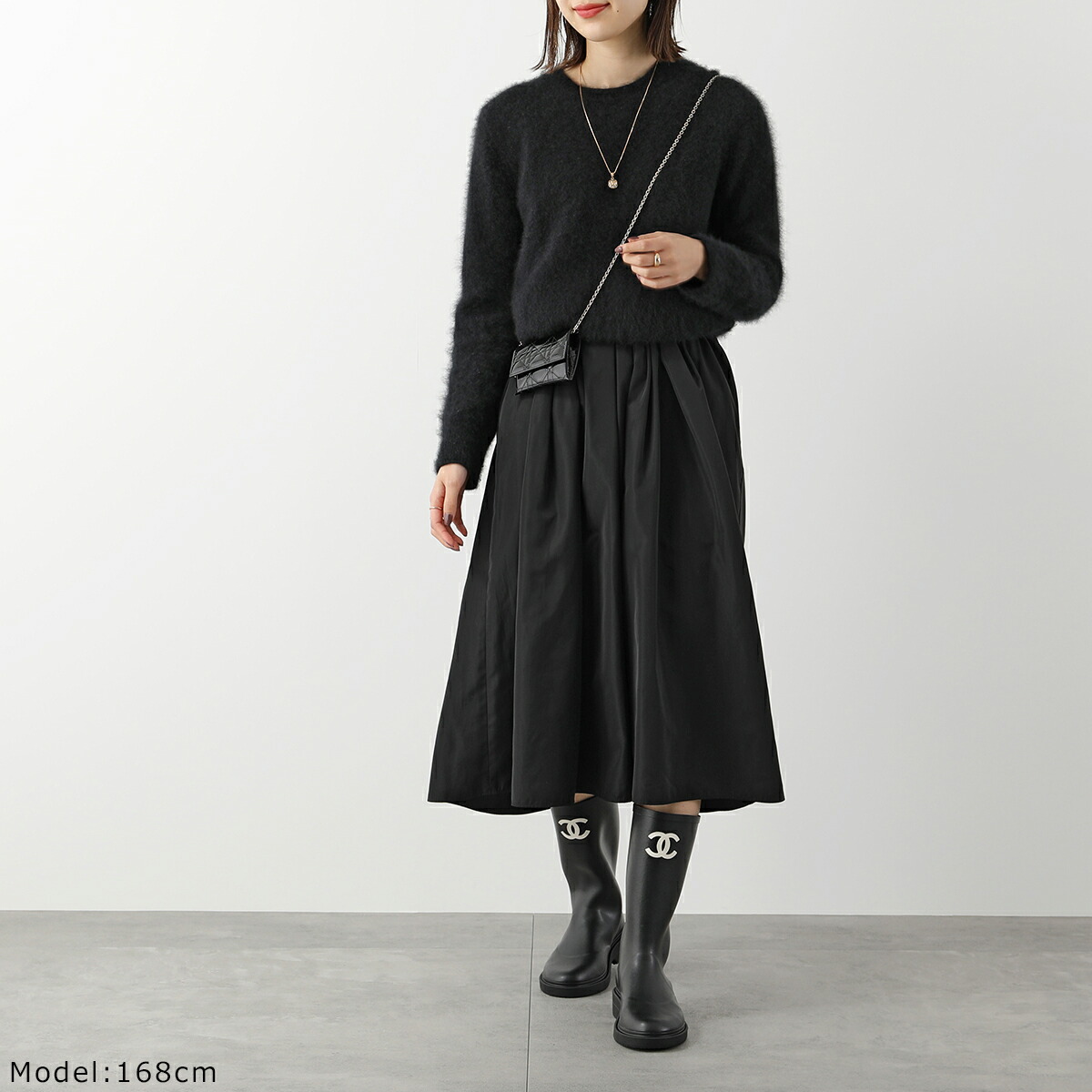 CHANEL シャネル ロングブーツ G39620 X56326 レディース ラバー