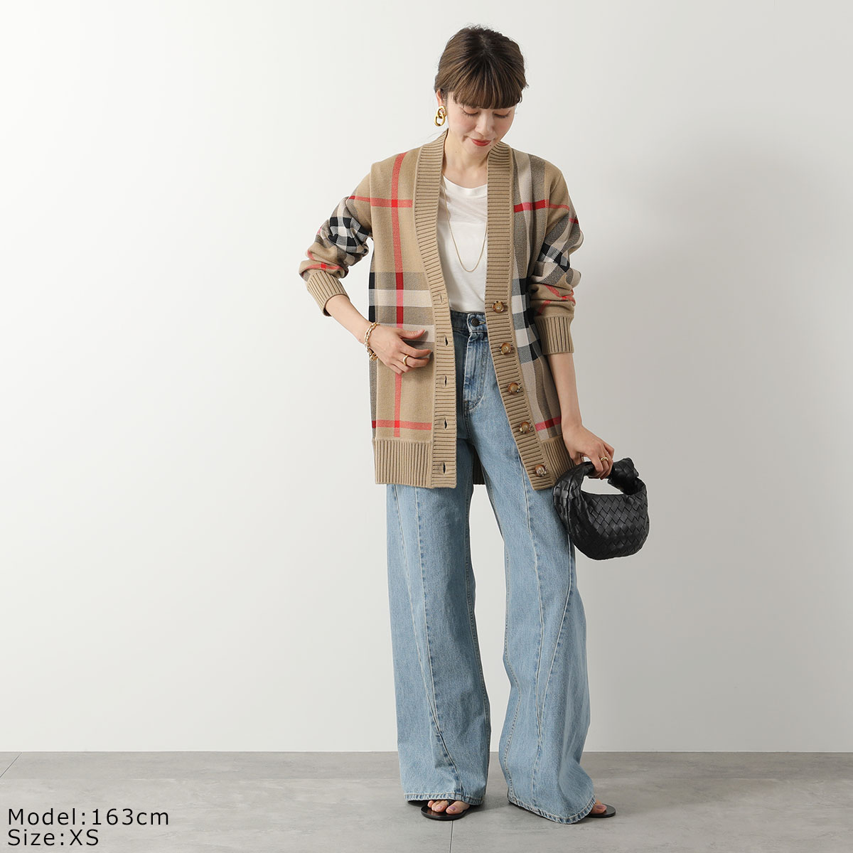 BURBERRY バーバリー カーディガン レディース CARAGH ARCHIVE-BEIGE