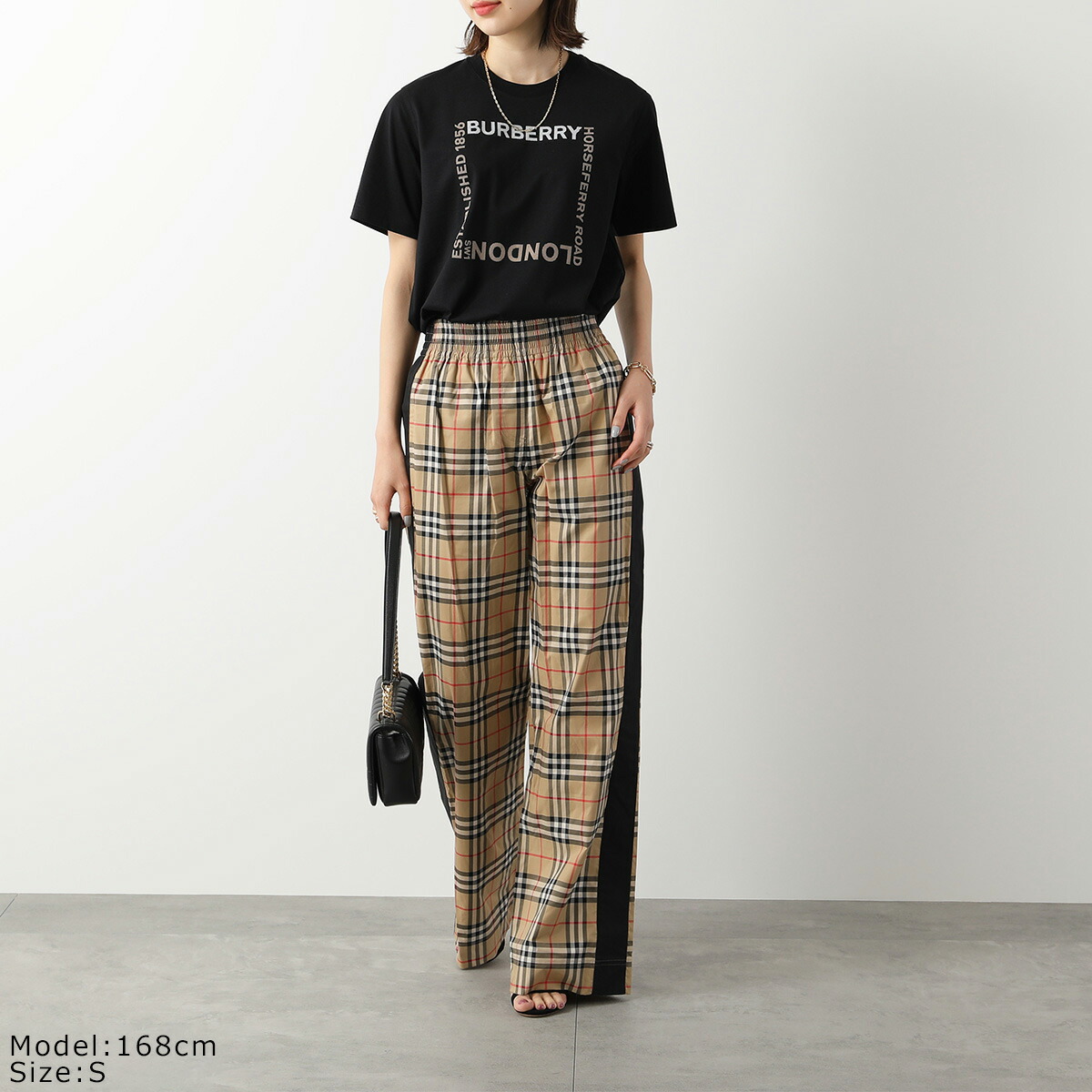 BURBERRY バーバリー 半袖 Tシャツ MARGOT 8056048 8064473 レディース